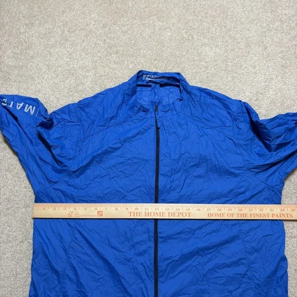 Ultimate Direction Jacket Mens XL Blue Running Softshell Lightweight Nylon Gorp
